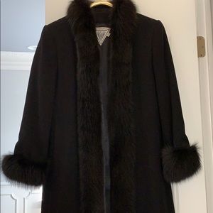 Marvin Richards Fur Trimmed coat